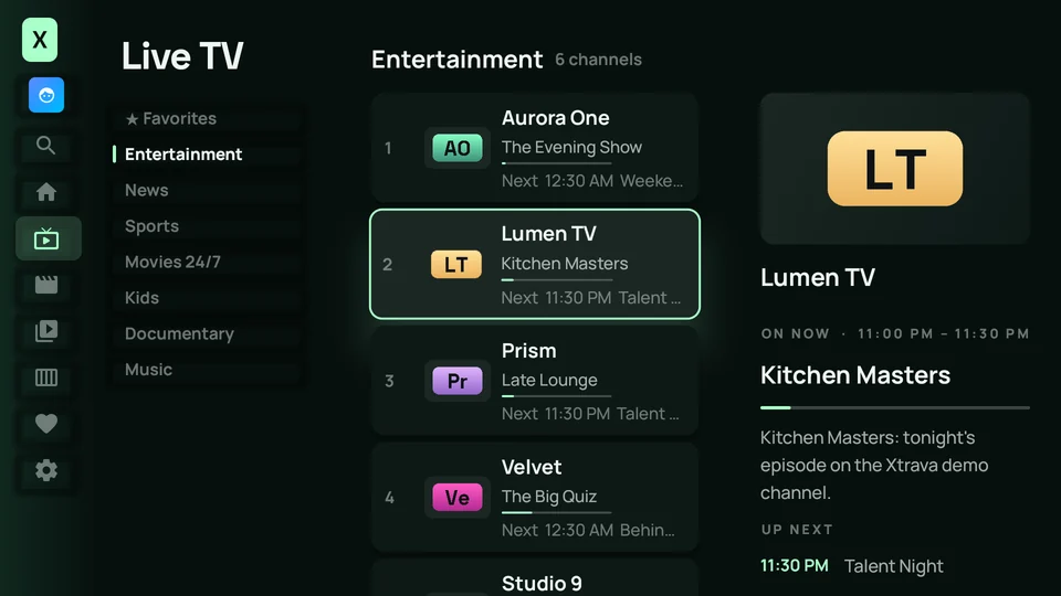 Live TV