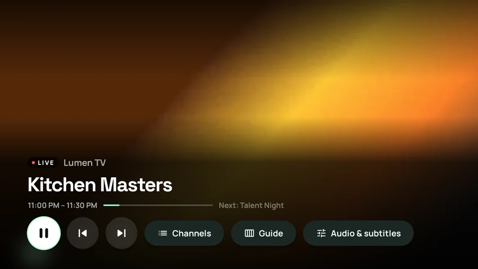 Player controls